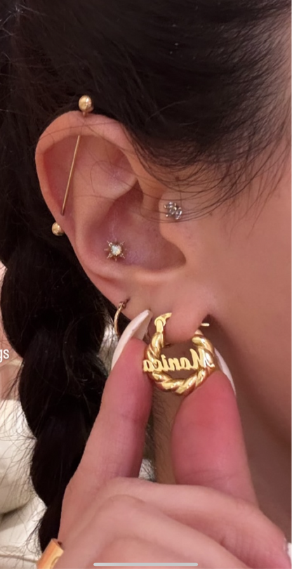 Custom Hoop Earrings
